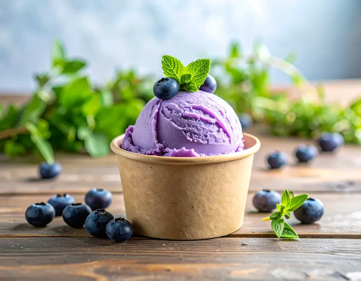 Blueberry アイス