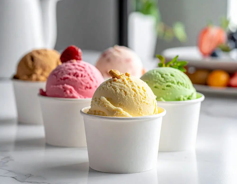 バニラアイスクリーム